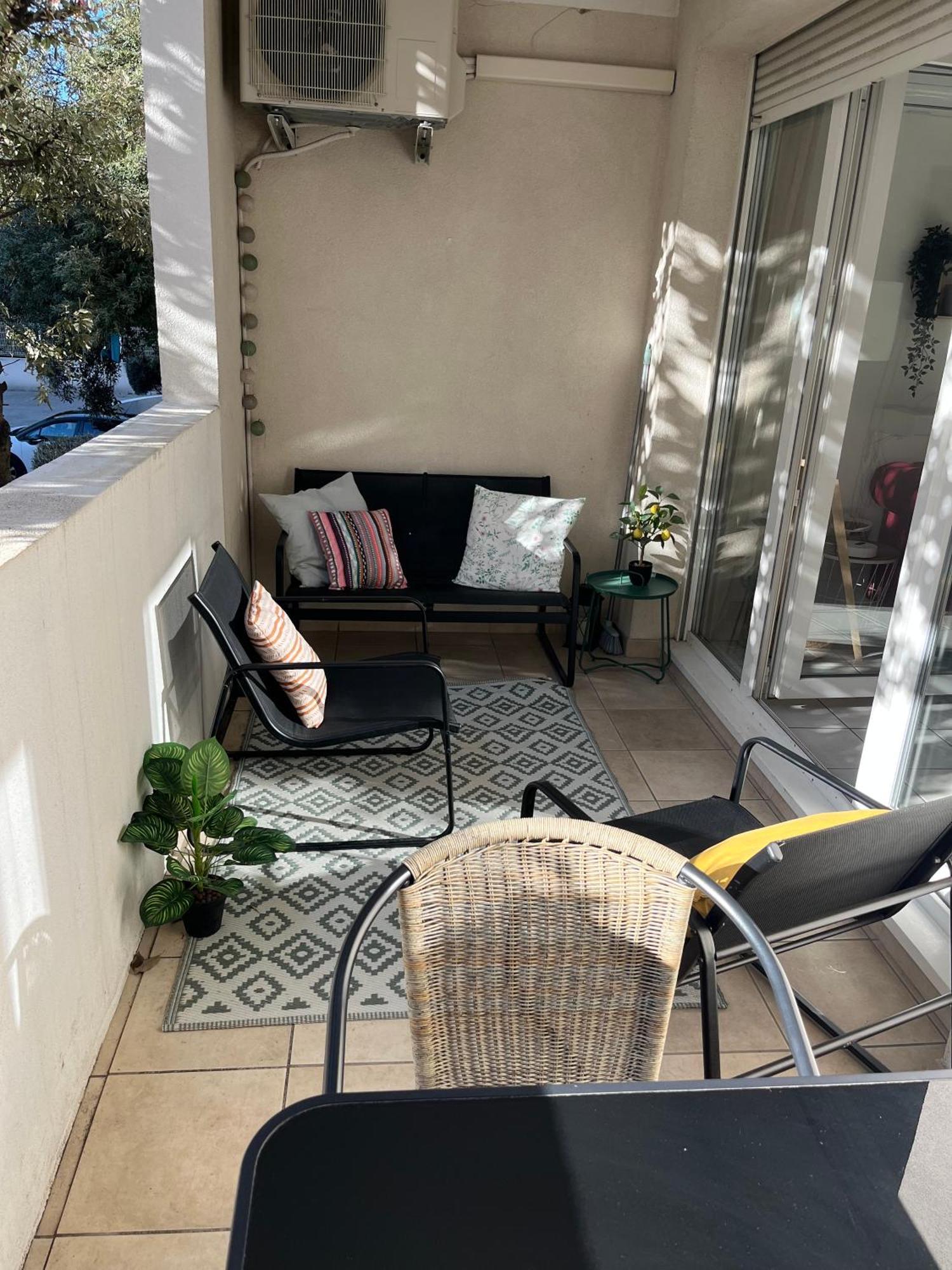 Joli Appart / Parking / Clim / Wifi Montpellier Zewnętrze zdjęcie